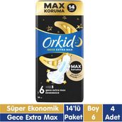 Orkid Extra Max Ultra Gece 14x4 Adet Ped