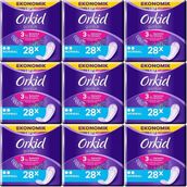 Orkid Günlük Koruma Normal 9x28 Adet Ped