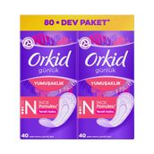 Orkid İnce Pamuksu Ferah Koku 80 Adet Günlük Ped