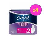 Orkid Platinum 2 Numara Ultra Uzun 7li 4 Adet Hijyenik Ped 