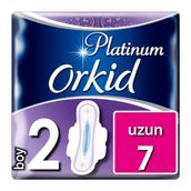 Orkid Platinum 2 Numara Uzun 7li Hijyenik Ped 
