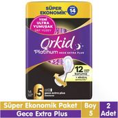 Orkid Platinum Gece Ekstra Plus 2x14 Adet Ped