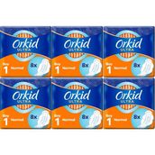 Orkid Ultra Extra Normal 6x8 48 Adet Hijyenik Ped