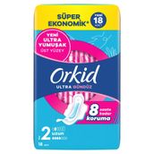Orkid Ultra Gündüz (Boy 2) Uzun 18 Adet Hijyenik Ped