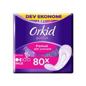 Orkid Yaprak Pamuksu Deo Fresh Dev Ekonomi Paketi 80'li Günlük Ped