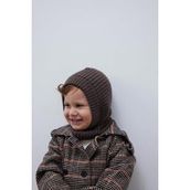 Örme Çocuk Balaclava Bere Kahve