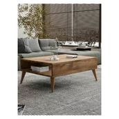 Orta Sehpa Masa Salon Sehpası Lüx Model 90x50x33 Atlantik Çam
