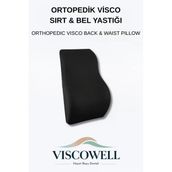ORTOPEDİK VİSCO SIRT&BEL YASTIĞI Bel Yastığı Sırt Minderi Ortopedik Bel Minderi