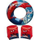 Örümcek Adam Spiderman Lisanslı Deniz Havuz Çocuk Can Simidi ve Kolluk