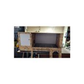 Osb İçten Yuvalı Tavşan Kafesi 120x55x55 Ölçülerinde Gübre Tavalı Tavşan Kafesi