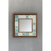 Oscar Stone Decor Çerçeveli Mozaik Doğaltaş Ayna AYN-036
