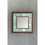 Oscar Stone Decor Çerçeveli Mozaik Doğaltaş Ayna AYN-039