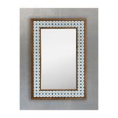 Oscar Stone Decor Masif Çerçeveli Mozaik Taş Ayna 43 cm X 63 cm AYN4060-047
