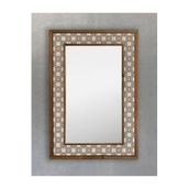 Oscar Stone Decor Masif Çerçeveli Mozaik Taş Ayna 43 Cm X 63 Cm Ayn4060-052