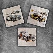 Oscar Stone Decor MG-137 3'lü Doğal Taş Magnet