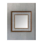 Oscar Stone Decor Stone Decor Masif Çerçeveli Mozaik Taş Ayna 43 Cm X 43 Cm Ayn4040-003