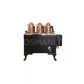 Osmanlı 3 Demlikli Elektrikli Çay Kazanı