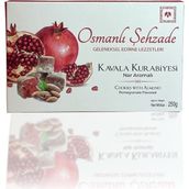 Osmanlı Şehzade Nar Aromalı Kavala Kurabiyesi 250 gr
