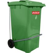Osso Ç240 Yeşil Litre Pedallı Çöp Kovası