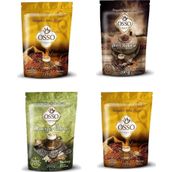 Osso Kahve 4 Lü Set ( 2 Osmanlı Kahve - 1 Menengiç Kahvesi - 1 Dibek Kahvesi )