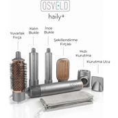 Osveld Haily+ Saç Şekillendirme ve Kurutma Seti Gri