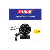 Oto Araba Vantilatör 12V Torpido Üstü Tekli Fan Ayarlı