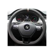 Oto Direksiyon Kılıfı Alcantara Model Alcantra Bej Dikişli