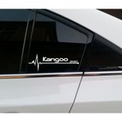 Oto Kangoo Yan Cam Sticker Oto Kapı Tuning Aksesuar 20 Cm X 7 Cm