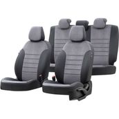 Otom Audi A4 1994-2000 Özel Üretim London Design Füme - Siyah Oto Koltuk Kılıfı