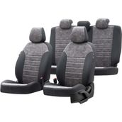 Otom Seat Cordoba 2003-2009 Özel Üretim Milano Design Füme - Siyah Oto Koltuk Kılıfı