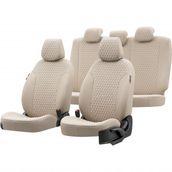 Otom Suzuki Alto 2008-2014 Özel Üretim Amsterdam Design Deri Bej Oto Koltuk Kılıfı