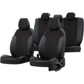 Otom Toyota Hilux 2006-2014 Özel Üretim Tokyo Design Tay Tüyü Siyah Oto Koltuk Kılıfı