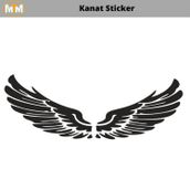 Otomarketin 15 cm Kanat Oto Sticker