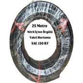 Otovadim Üniversal 5 Mm Akaryakıt Hortumu İçten Örgülü Nbr (Nitril) Lpg/Cng Mazot - Benzin ( 25 Metre )