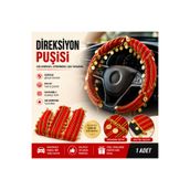 OTOYOL Direksiyon Kılıfı Direksiyon Puşisi Kaymaz Terletmez Universal Oto Direksiyon Koruyucu