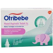 Otribebe Yumuşak 10 Adet Nazal Aspiratör Yedek Uç