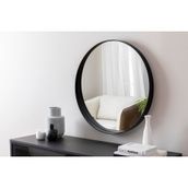 OTTO HOME GOODS AHU 70 CM Siyah Asimetrik Çerçeveli Dekoratif Ayna