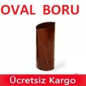 Oval Boru Oval Soba Borusu Kömür Sobası Uyuyan Soba Yamuk Boru