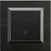 Ovivo Quantum Siyah Kapı Zili
