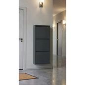 Ovrol Üçlü Metal Ayakkabılık Premium Antrasit