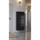 OVROL Üçlü Metal Ayakkabılık Premium Siyah