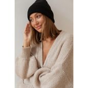 OWERALL Unisex Premium Beanie Bere - Kaşmir Dokulu Yumuşak Örme Kışlık Bere Siyah Standart