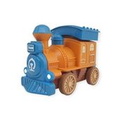 Oyuncak Tren Işıklı Sesli Bas Gitsin 14cm - MAVİ - 8068A