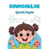 Oyuncaklar - Eğlenceli Boyama - İş Bankası Kültür Yayınları