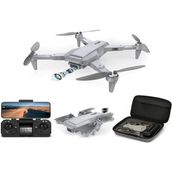 Oyuncakmatik Rc Quadcopter Katlanabilir Otomatik Dönüş Geri Takip Özellikli 4K Video Wifi Kamera Fpv Drone - Beyaz