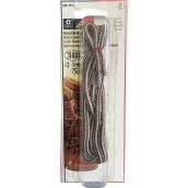 Öz-El Kahverengi Ve Bej 5 Mm 75 Cm Yuvarlak Ayakkabı Bağı, Bir Çift Ayakkabı Bağcığı, Bot Bağcığı 990 101