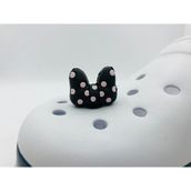 Ozan Tuhafiye Crocs 3D Jibbitz Terlik Süsü 3 Boyutlu JBB0653-657 - Siyah - Pembe
