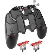 Özbience 6 Parmak Mobil Oyun Kolu, Ergonomik Kavrama, Ekstra Hediye ile - 0 RH (+) Siyah - Seçenek 1
