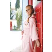 Özdilek 3-4 Yaş Niloya Heart Pembe Free Bornoz Seti