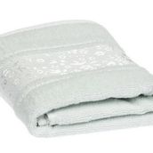 Özdilek 50x80 cm Camellia Su Yeşili Pamuklu El Yüz Havlusu